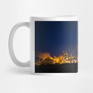 Oil Refinery, California, USA (C021/9297) Mug